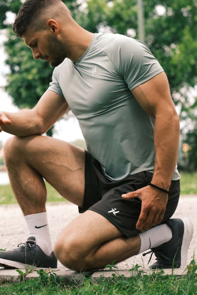 Shift šorc Tamno Siva