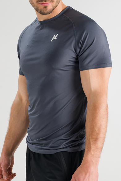 Tyro Tech majica Tamno Siva