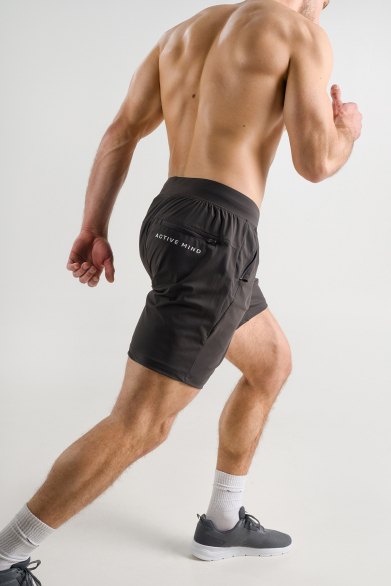 Shift šorc Tamno Siva